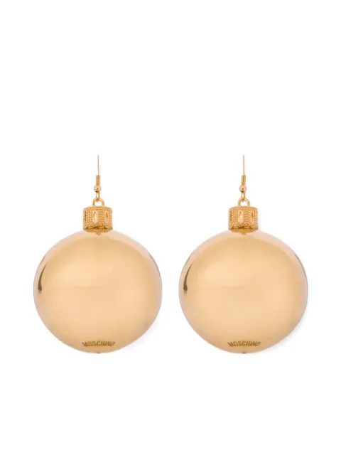 Moschino sphere-shape drop earrings