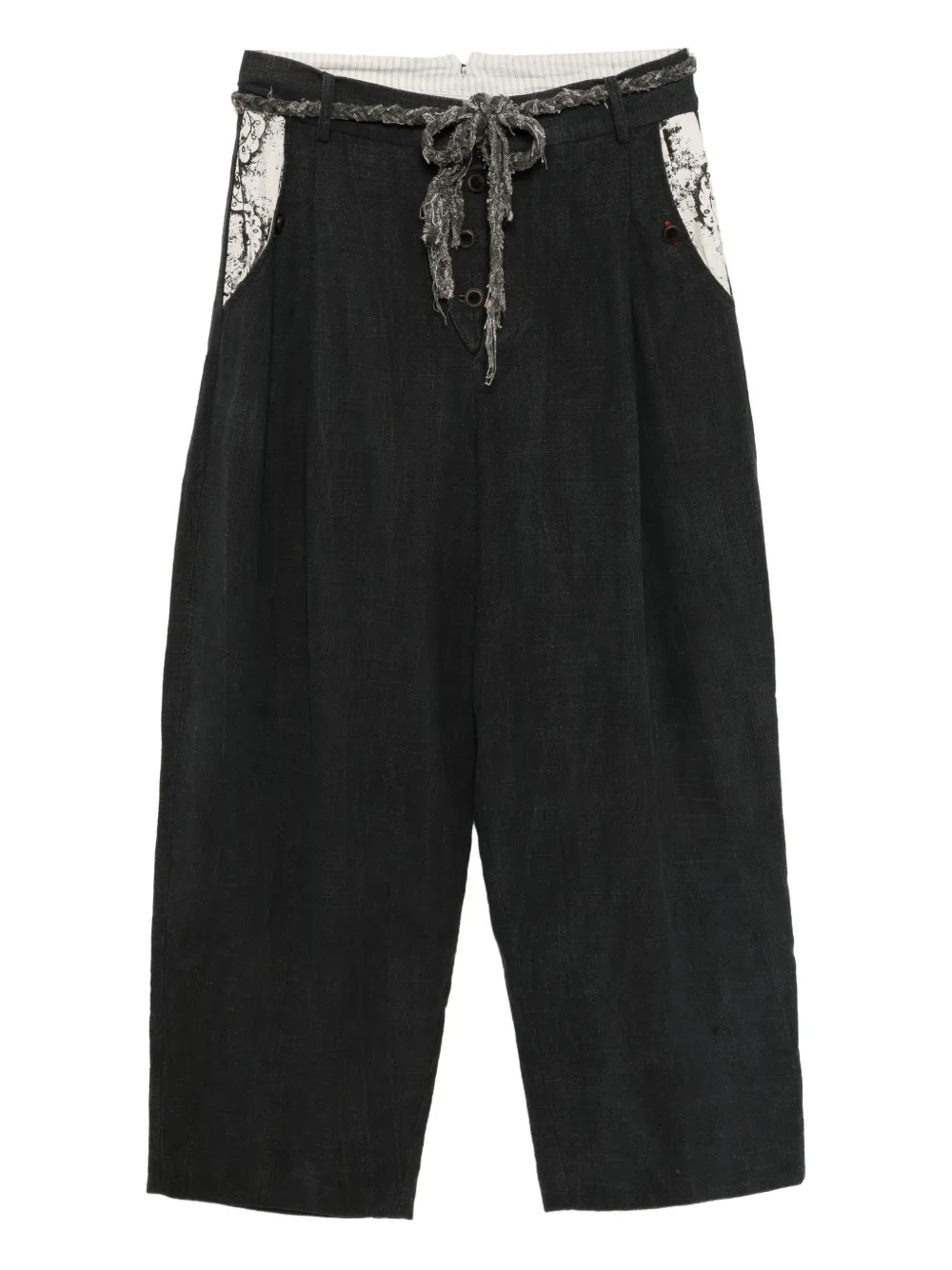 GG IN RED Birdwatcher trousers | Grey | Image 1