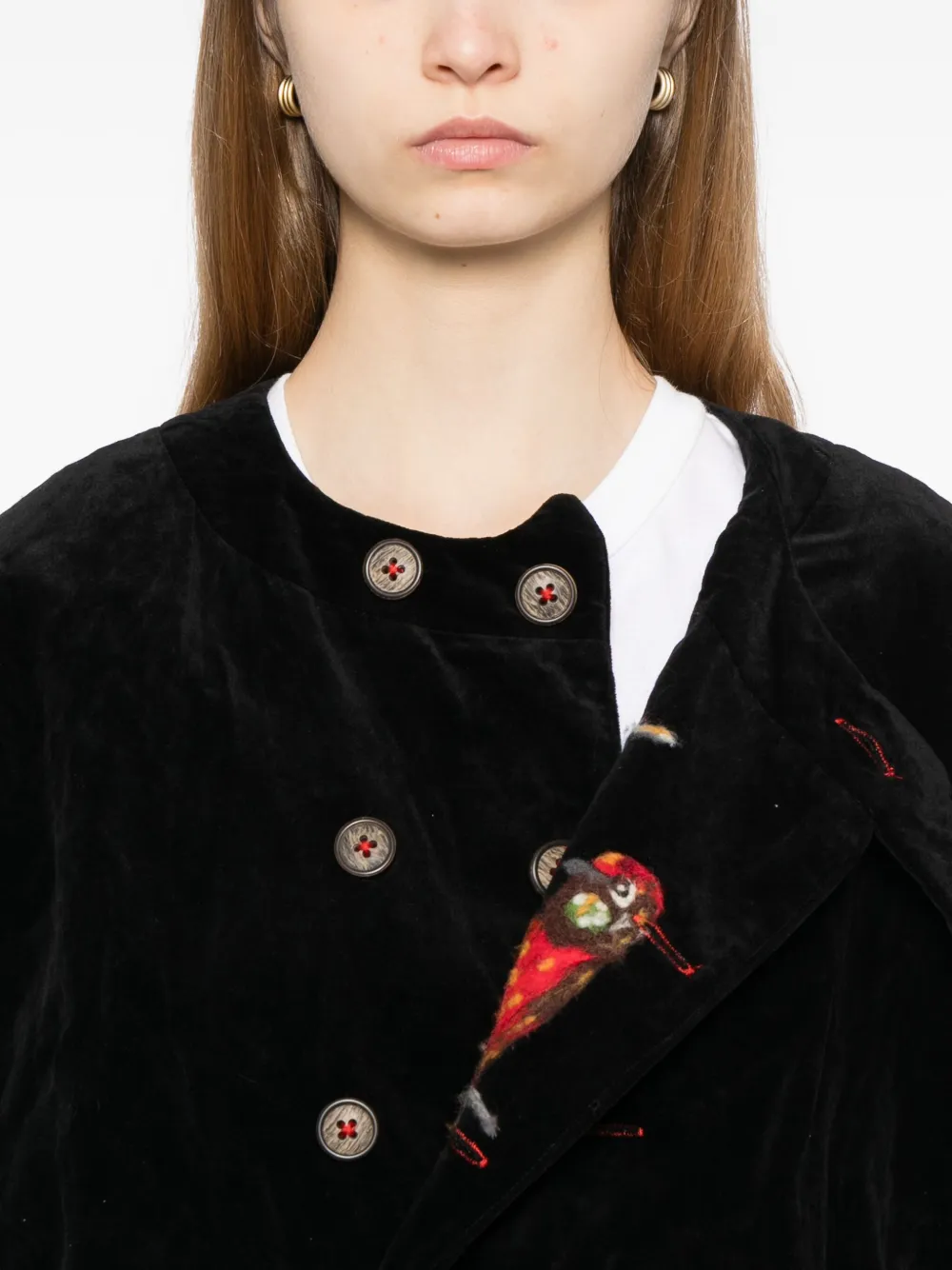 Gg In Red Birdwatcher Coats In Black