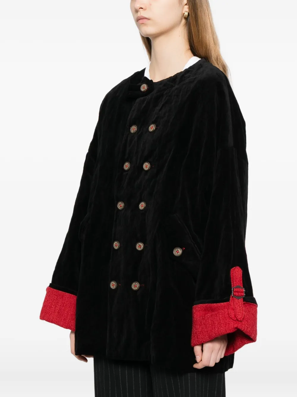 Gg In Red Birdwatcher Coats In Black