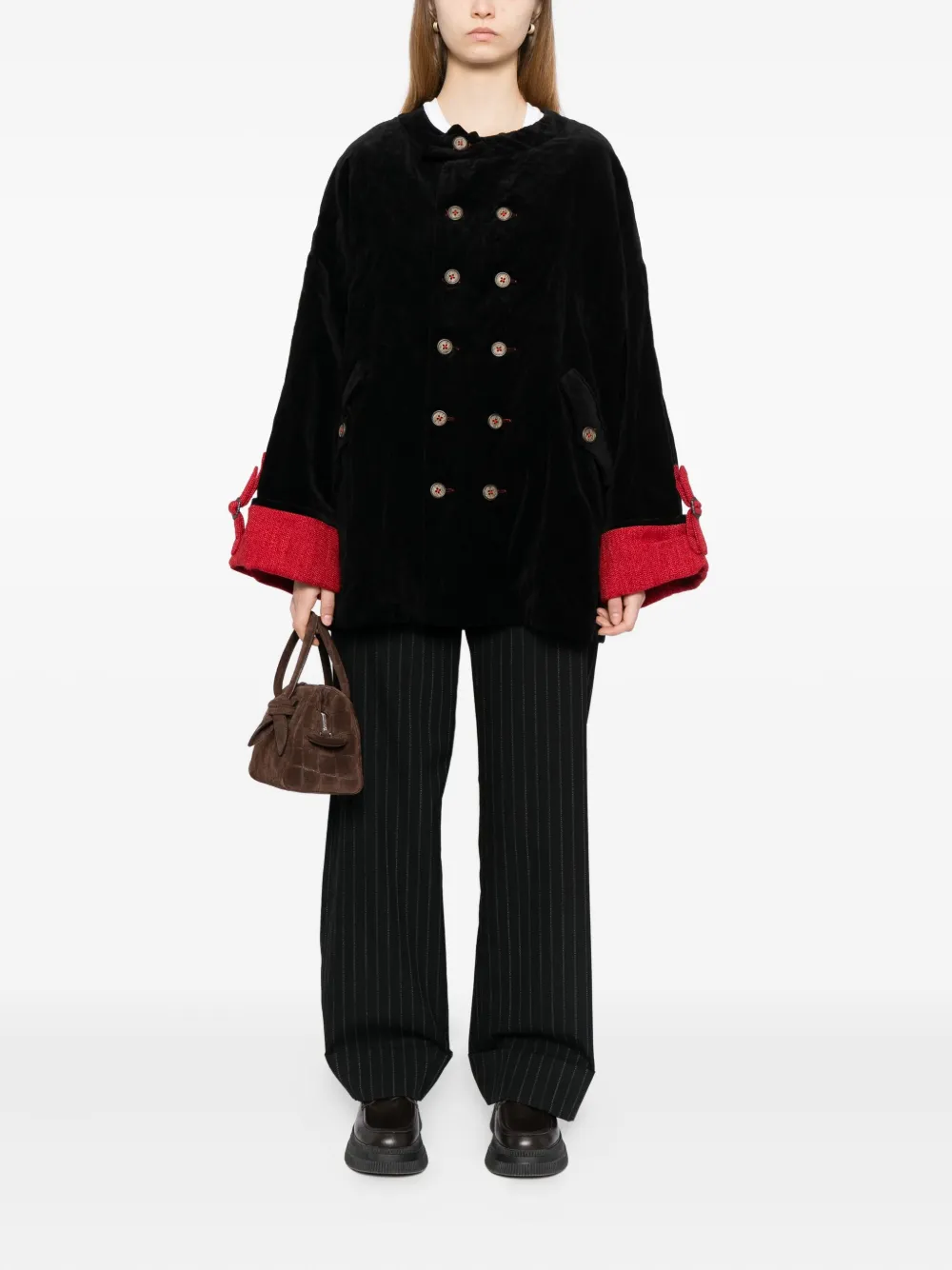 Gg In Red Birdwatcher Coats In Black