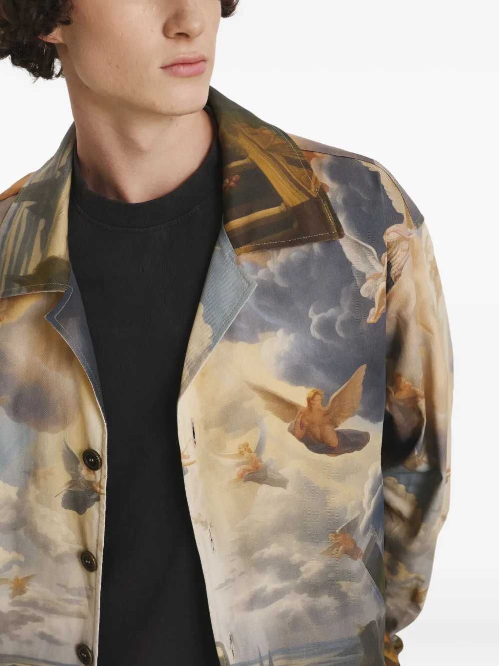 IRINA VOINEA Judgement Day shirtjack Grijs