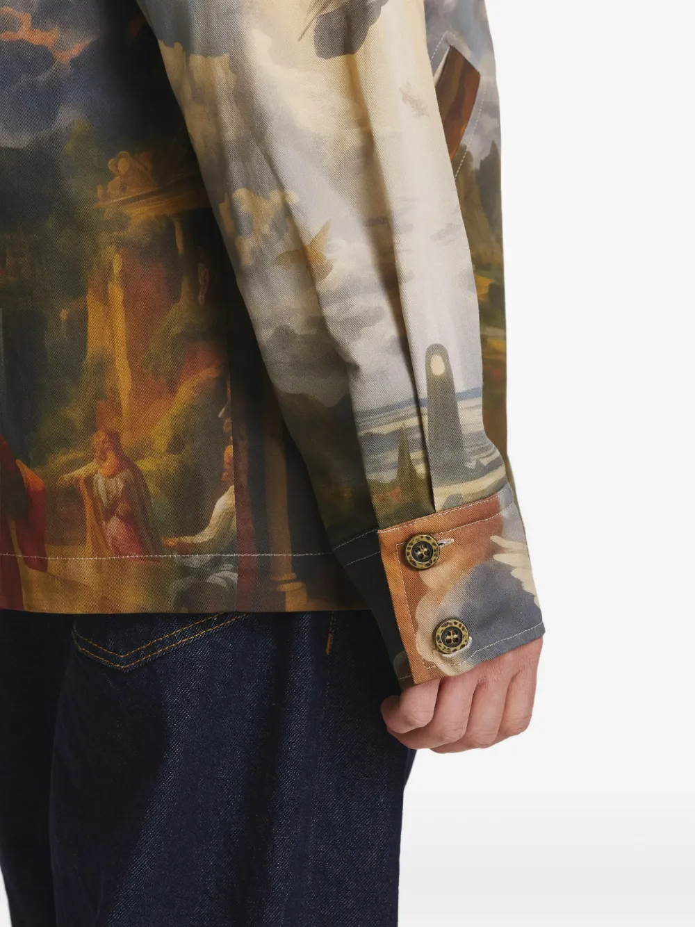 IRINA VOINEA Judgement Day shirtjack Grijs