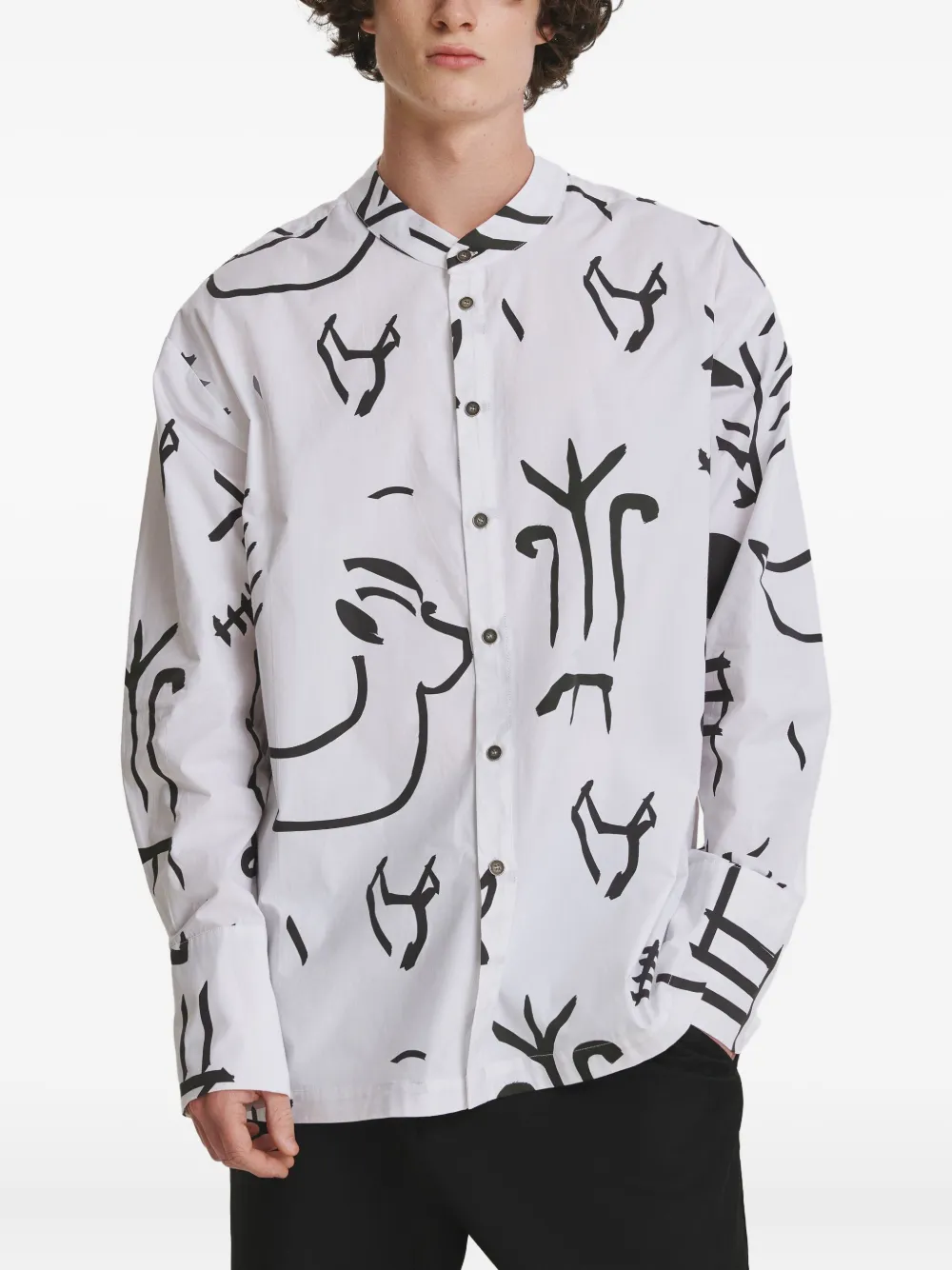 IRINA VOINEA camisa Tărtăria | blanco | Image 1