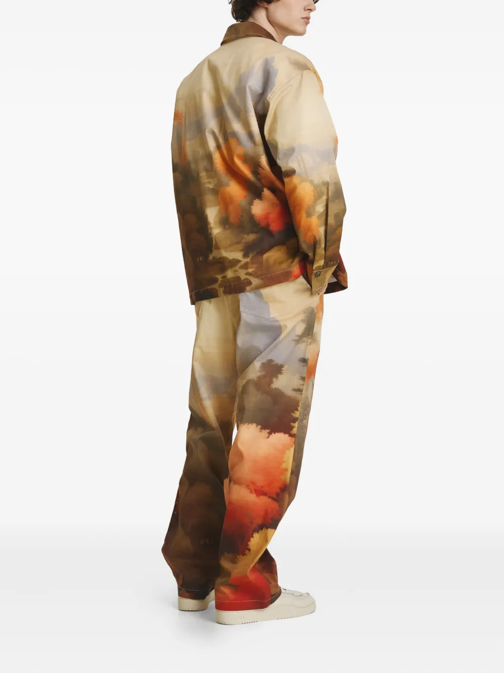 IRINA VOINEA Valley Of Life broek Oranje