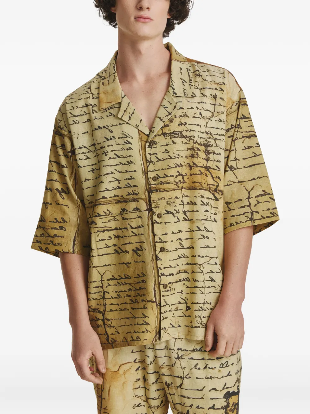 IRINA VOINEA Contracts shirt | Neutrals | Image 1