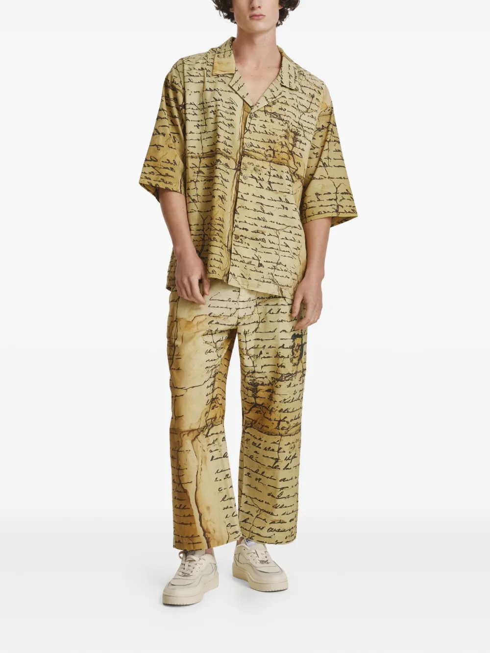 IRINA VOINEA Contracts shirt - Beige