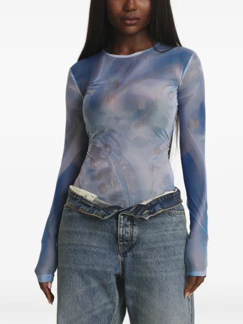 IRINA VOINEA top manga larga