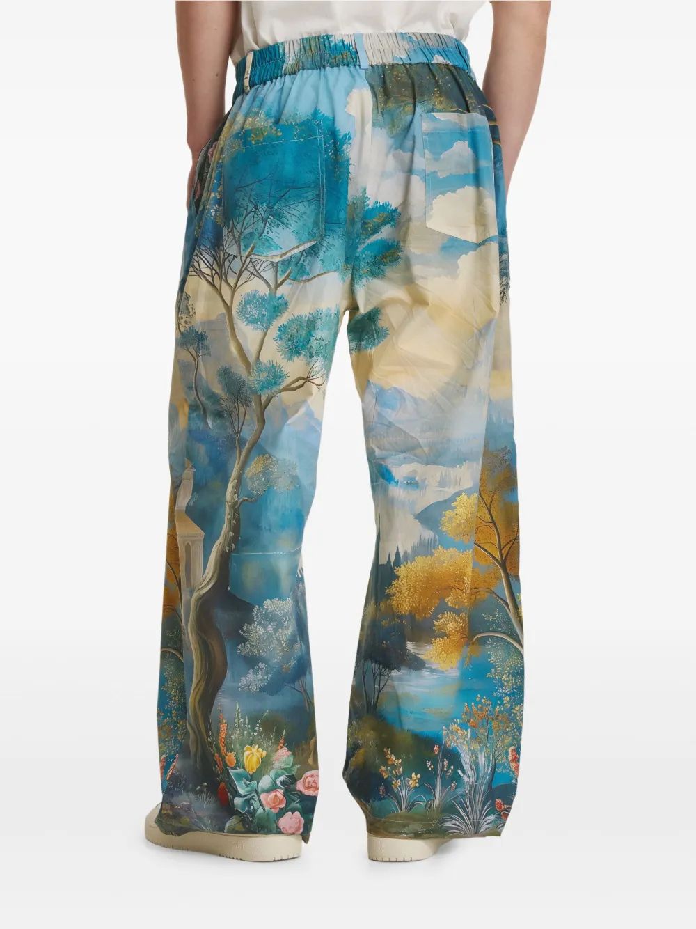 IRINA VOINEA Temperance broek Blauw