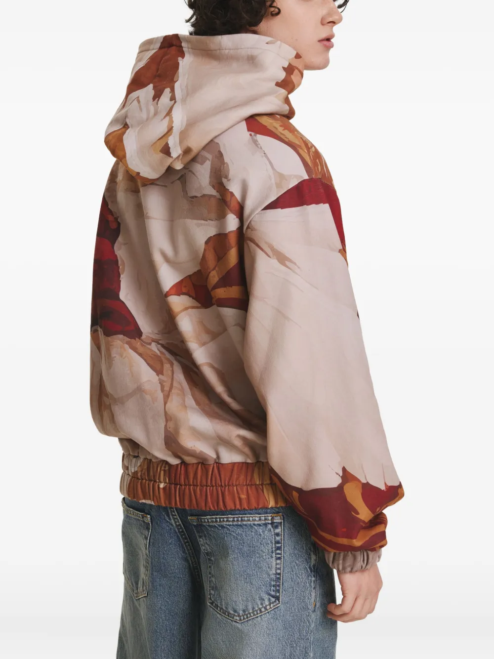 IRINA VOINEA Angel hoodie Beige