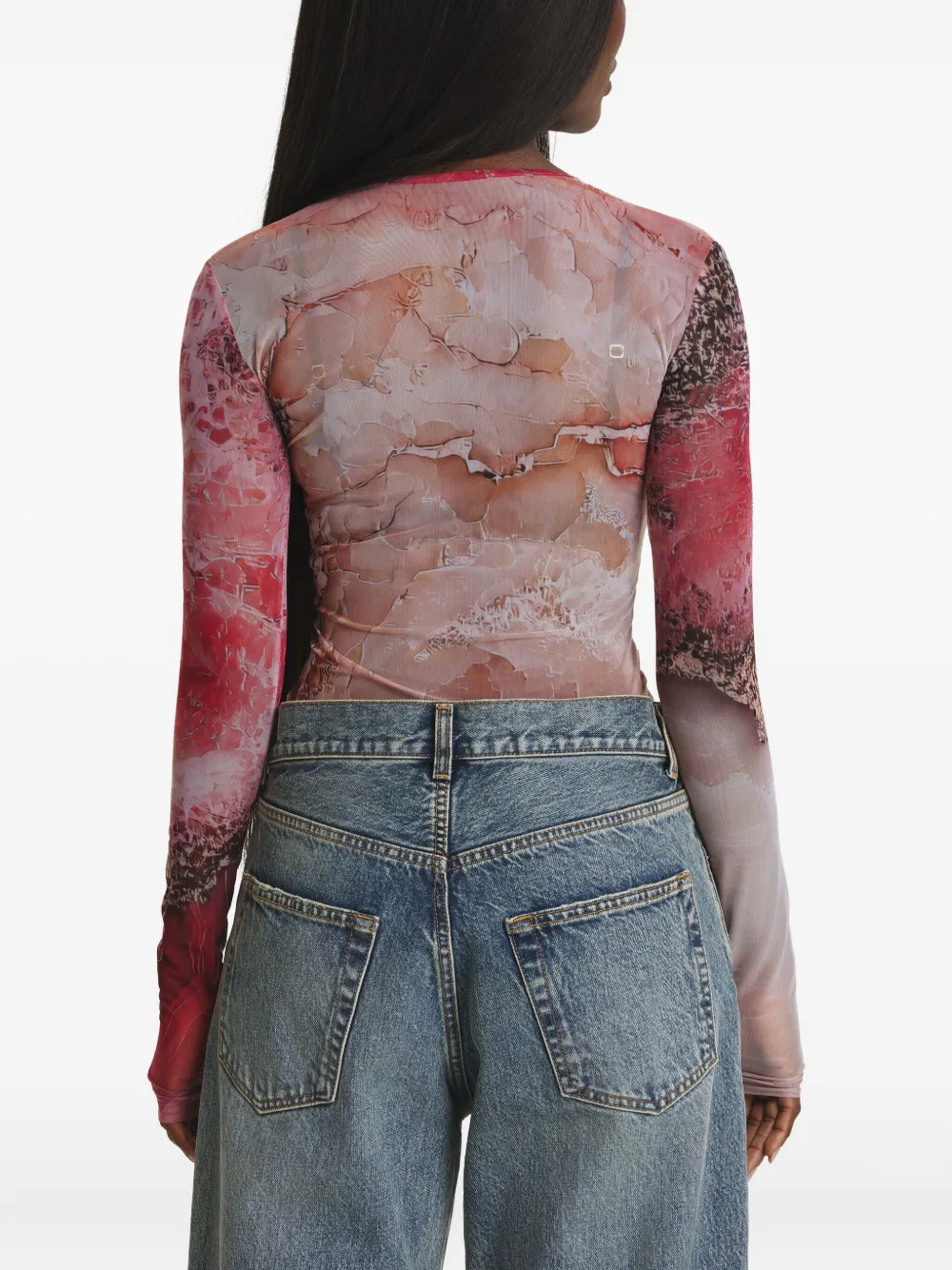  Irina Voinea Long-sleeve Top - Pink 