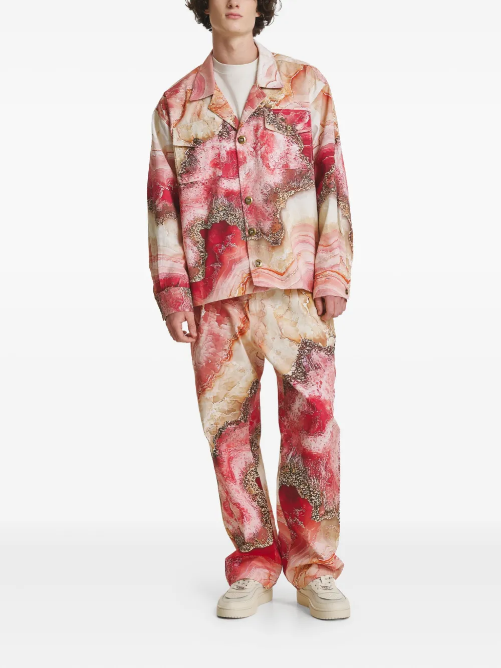 IRINA VOINEA Rose Crystal overshirt | Shirt Jackets | Image 2