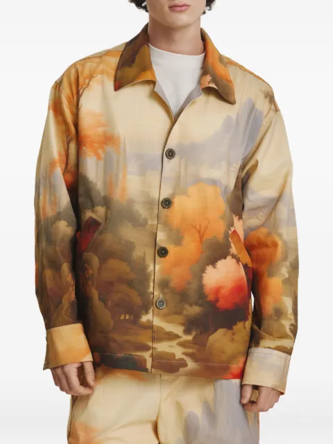 IRINA VOINEA Valley Of Life overshirt