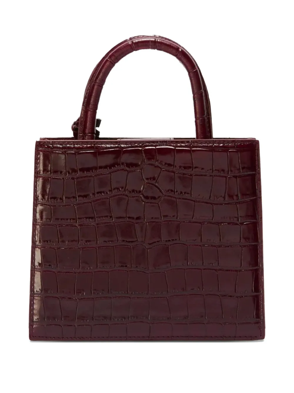 MC2 Saint Barth crocodile-embossed tote bag - Rood
