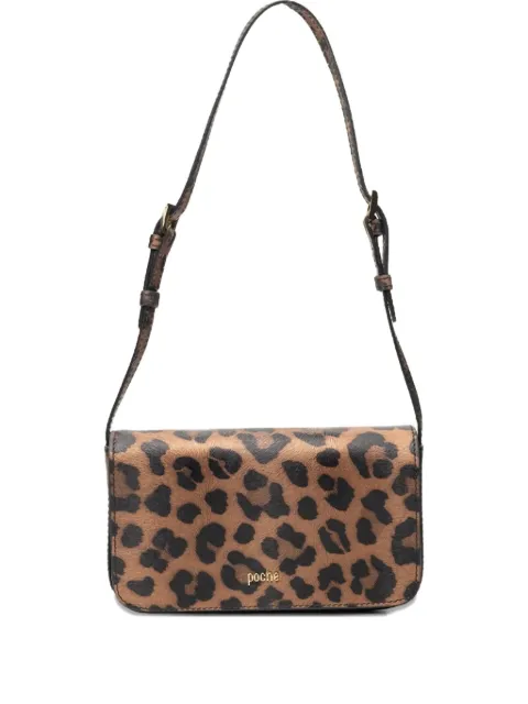 Poche Paris leopard-print cross body bag