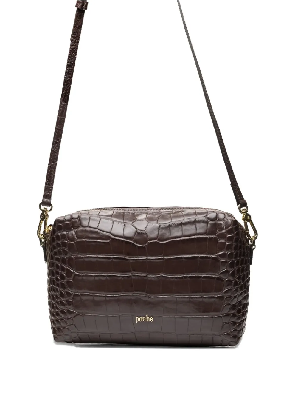 Poche Paris Torba Cross Body Bag In Brown