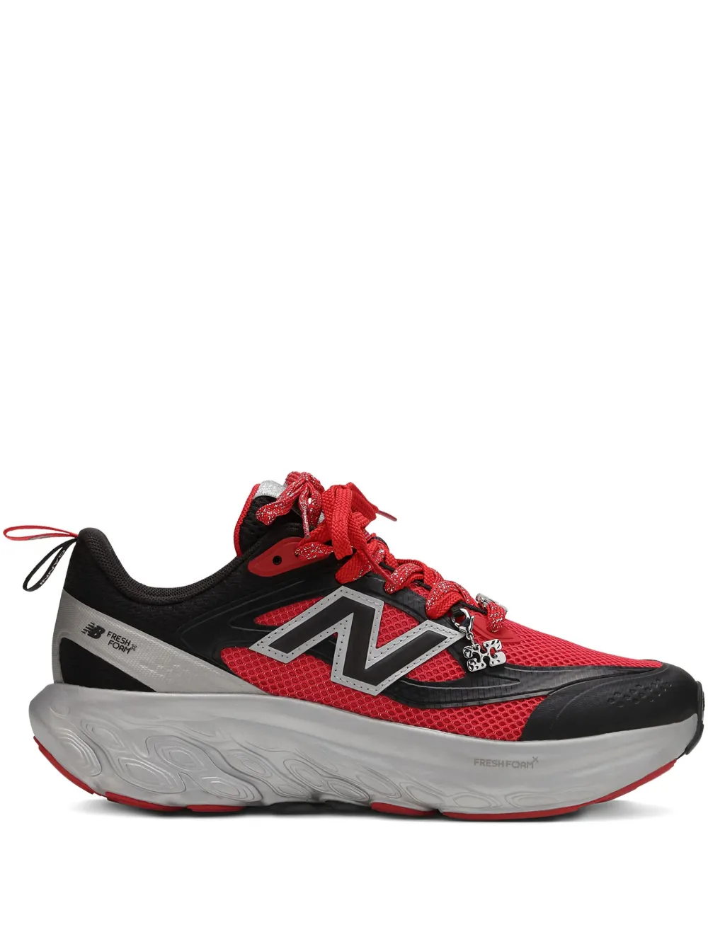 GANNI x New Balance Red FFT sneakers met logobedel Rood