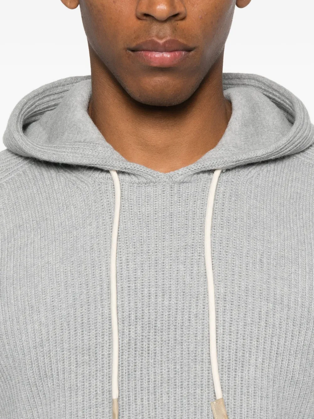 Tagliatore Trui met capuchon Grijs