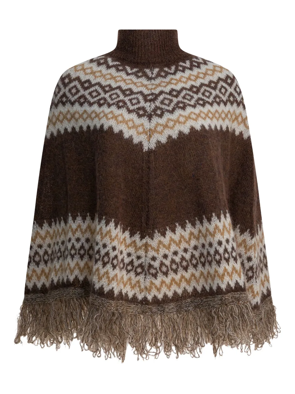 RAKKI Anna Marie poncho - Braun