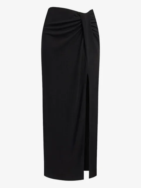 12 STOREEZ draped maxi skirt