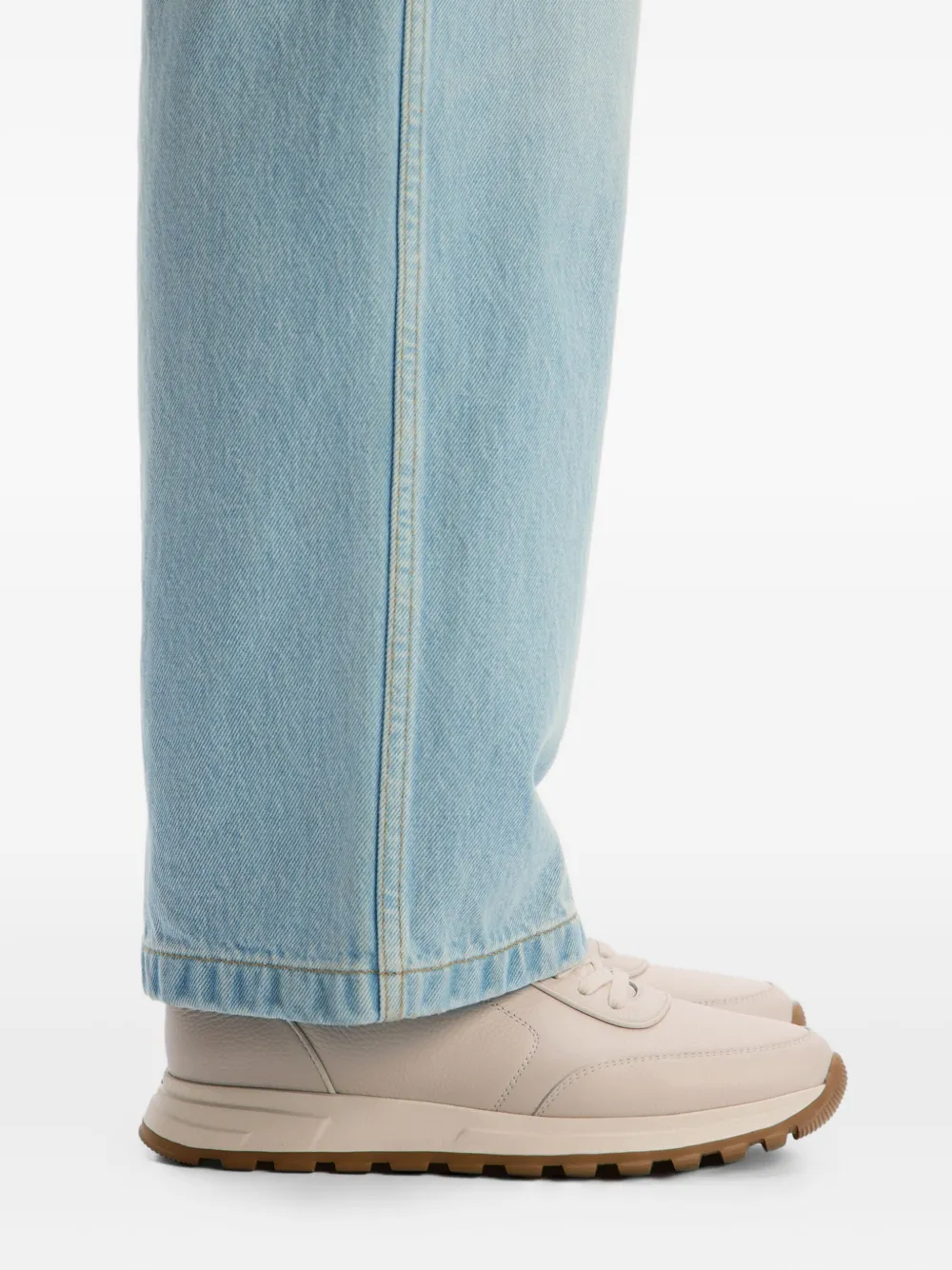 12 Storeez Leather Sneakers In Multi