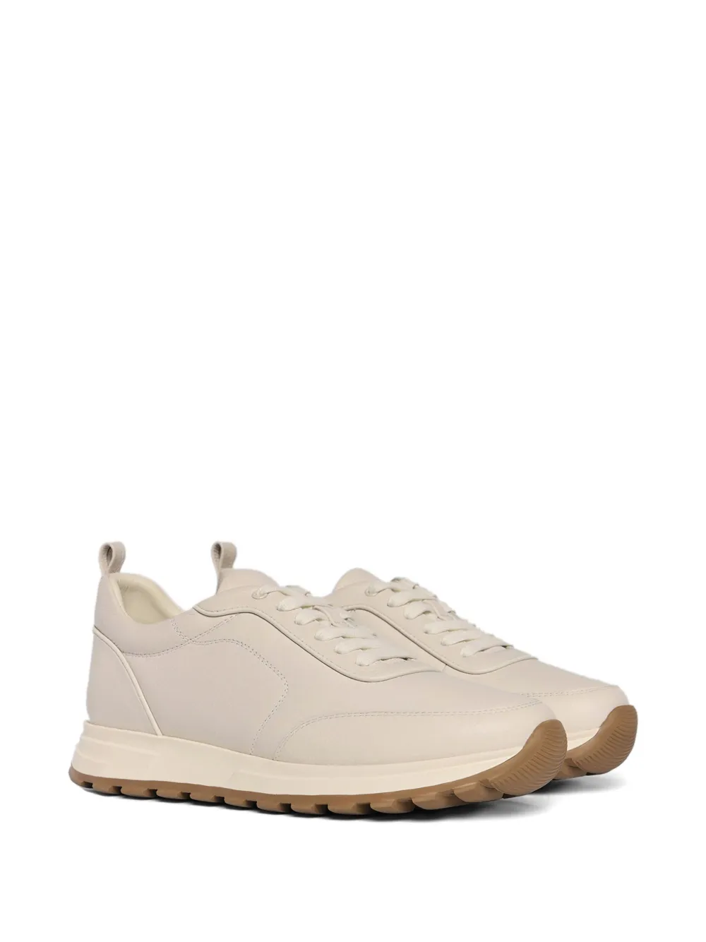 12 Storeez Leather Sneakers In Multi