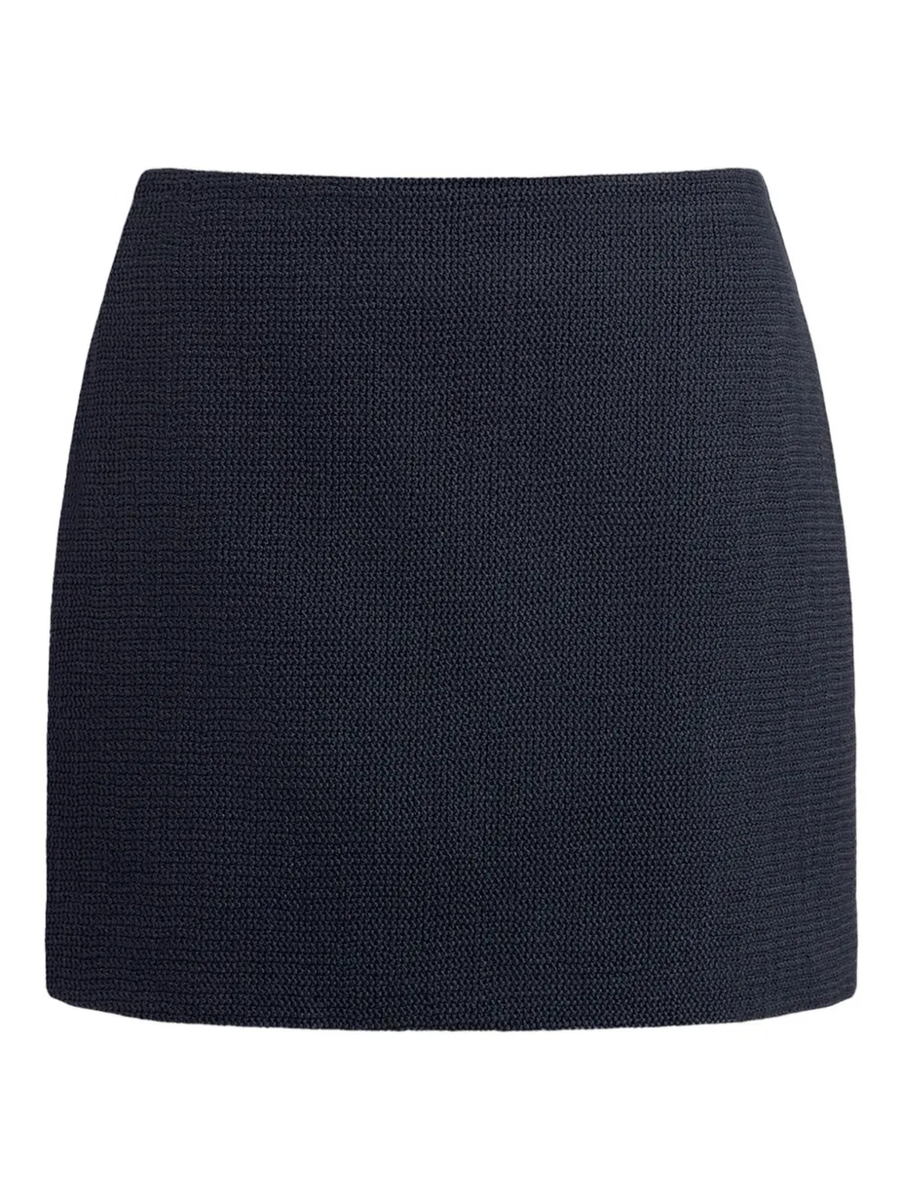 12 STOREEZ falda corta con diseño texturizado | negro | Image 1