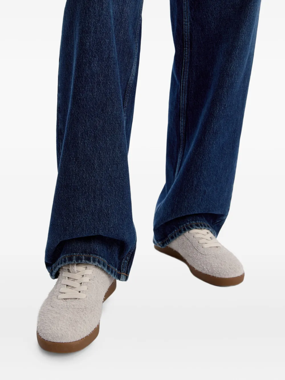 12 STOREEZ Suède sneakers Grijs