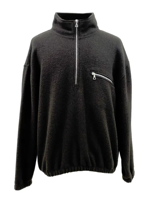 Rier half-zip fleece sweatshirt