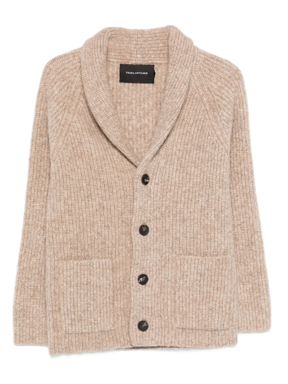 Tagliatore Jackson button pockets cardigan | Brown | Image 1