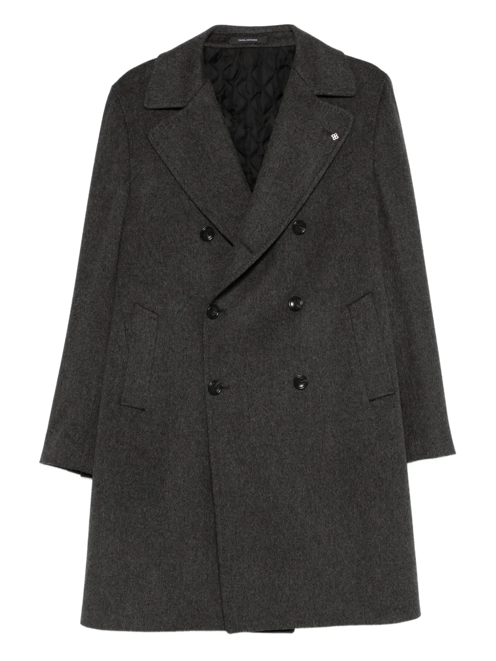 Tagliatore double-breasted coat | Grey | Image 1