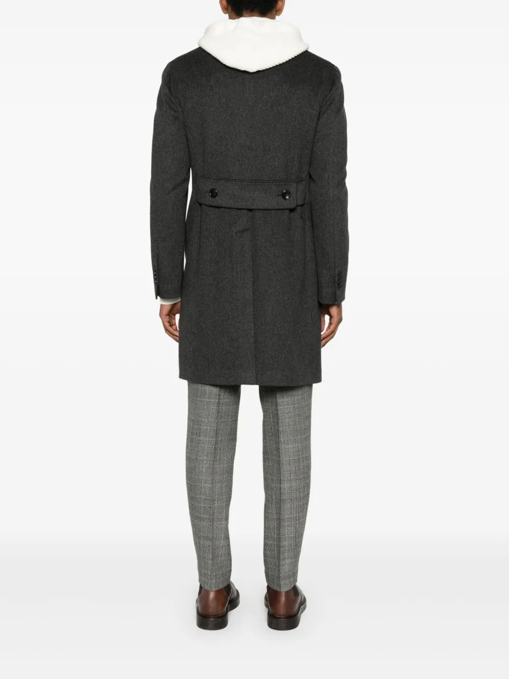 Tagliatore Jas met dubbele rij knopen Grijs