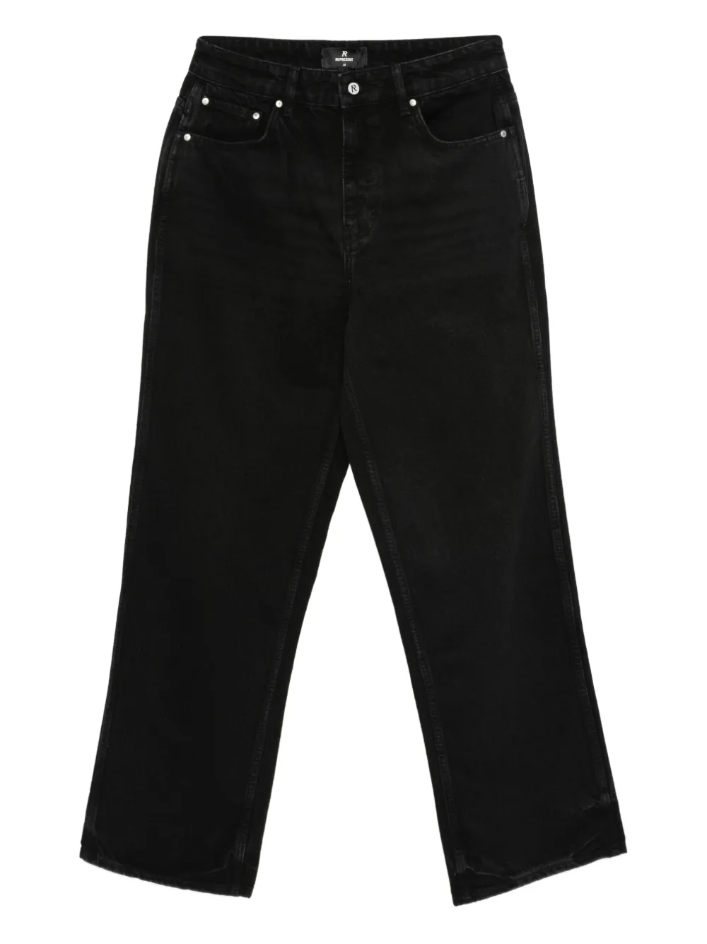 Represent cotton jeans | Black | Image 1