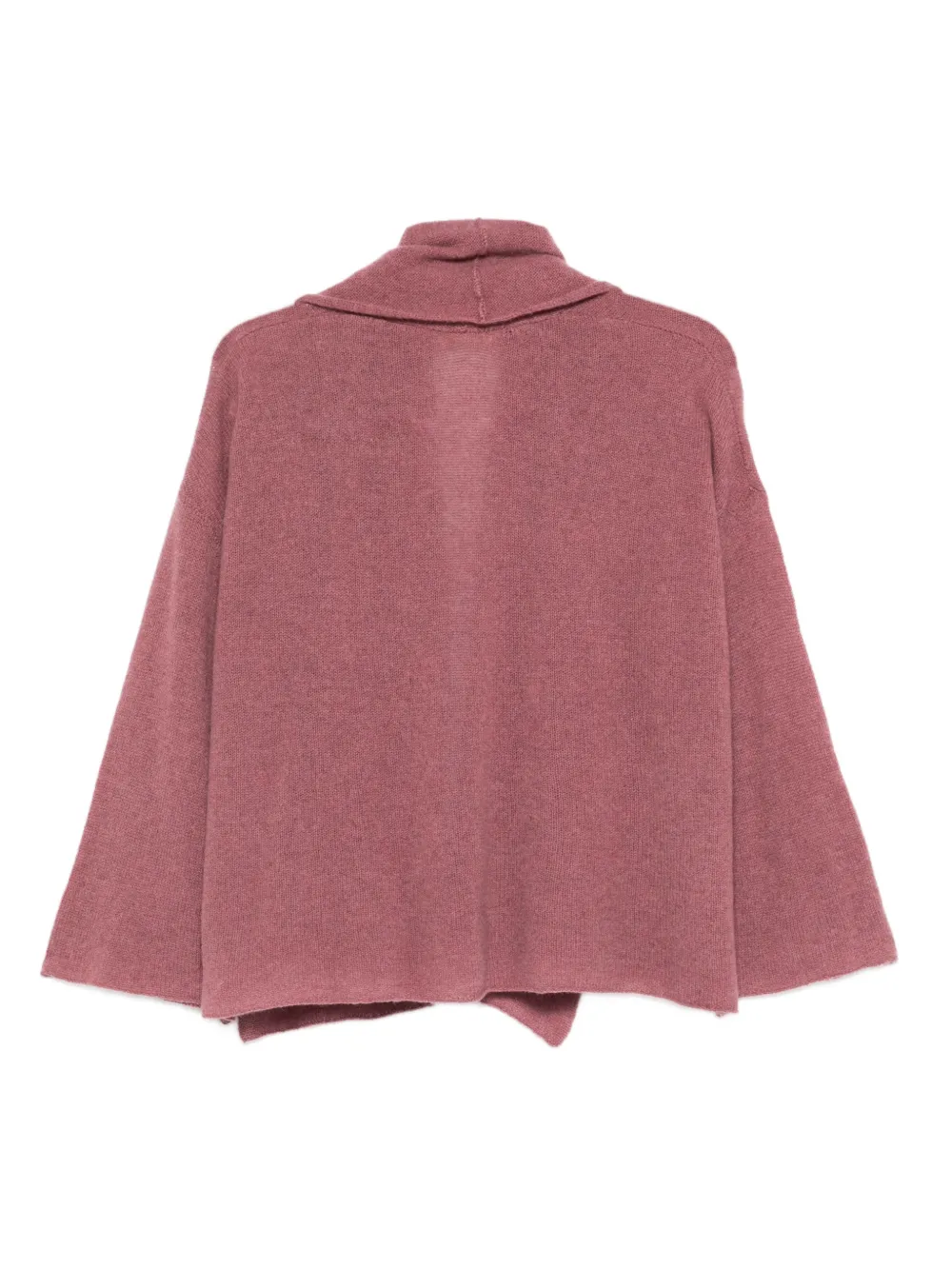 Fedeli Open-front Cardigan In Pink