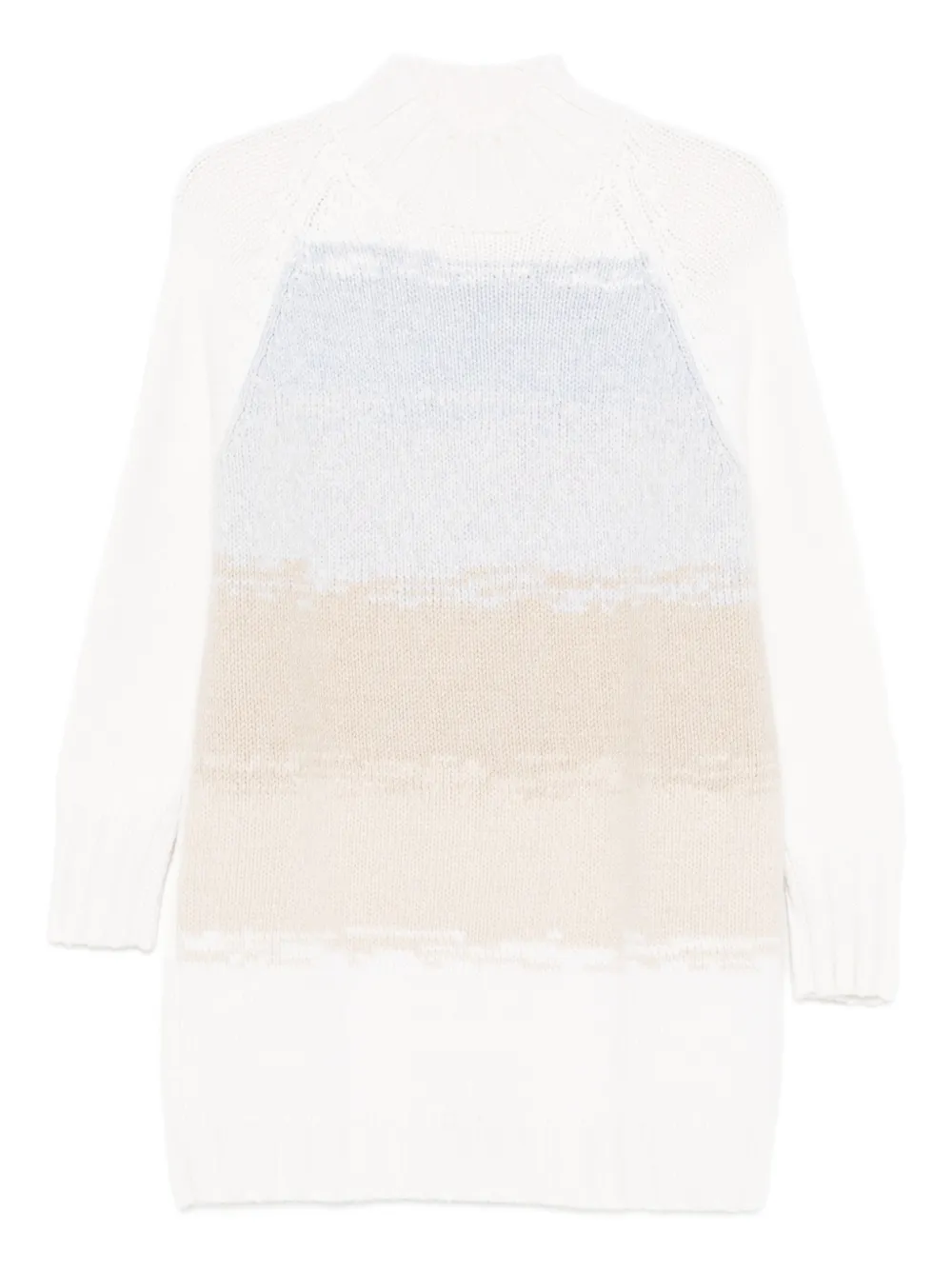 Fedeli Ribbed-hem Sweater In Neutral