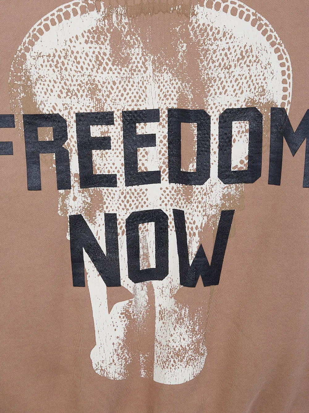 Fear Of God Graphic Hoodie In Brown