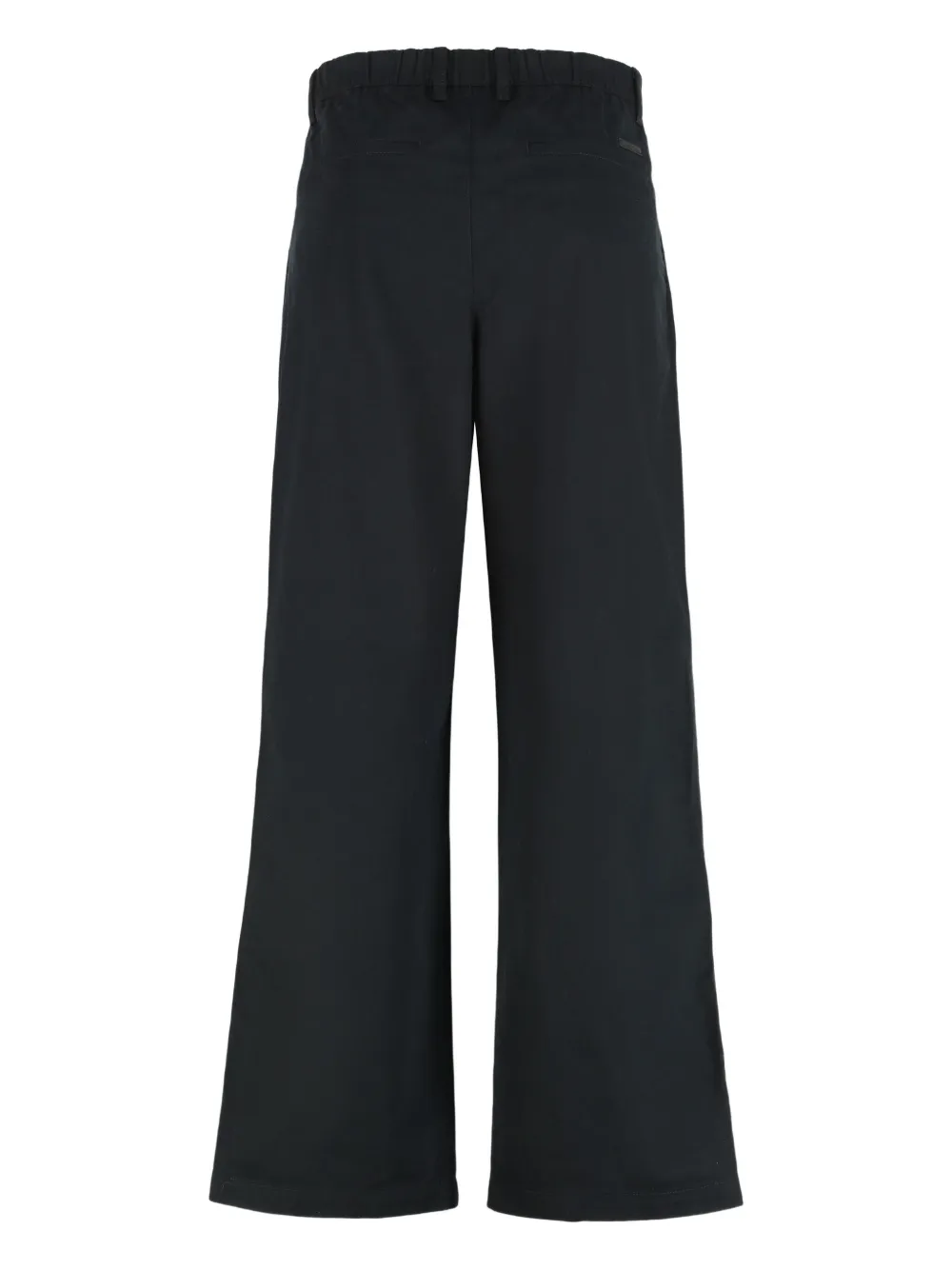 Calvin Klein elasticated cotton twill trousers | Wide Leg Pants | Image 2