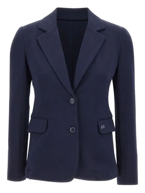 Sun68 notched-lapels two-button blazer