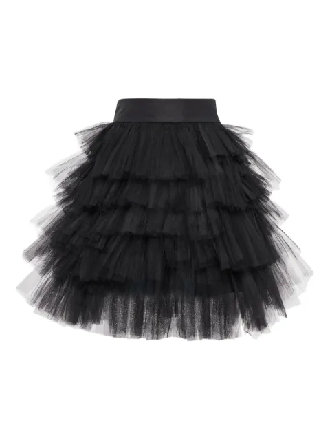 Oscar de la Renta ruffled tiered mini skirt