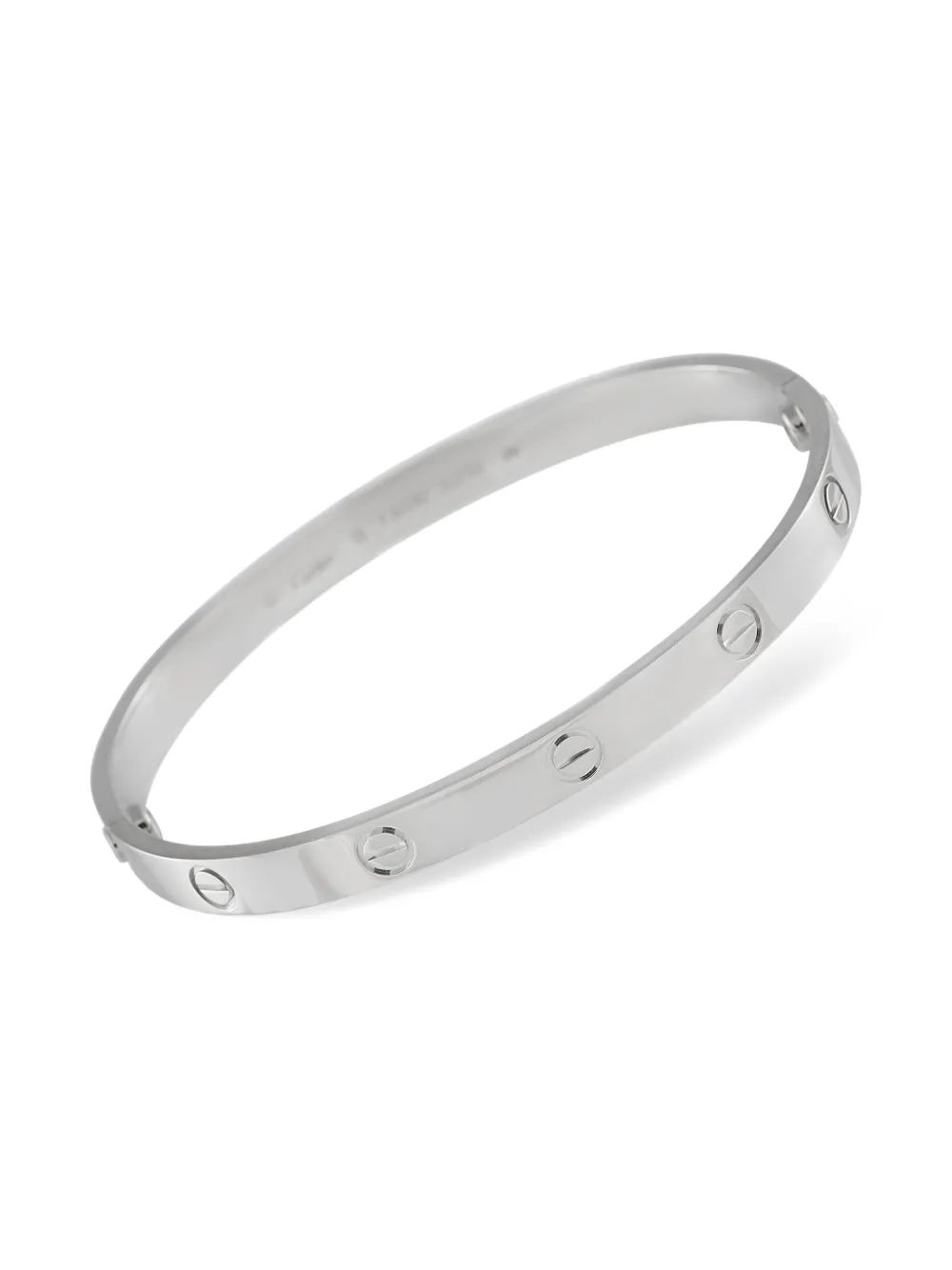Cartier 18K white gold Love bracelet - Silber