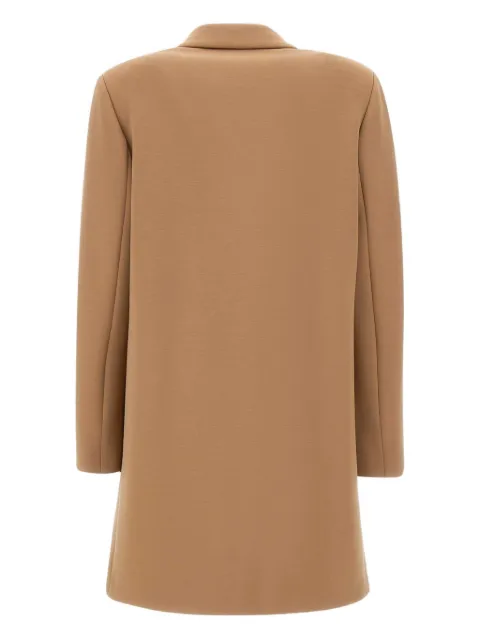 ELENA MIRO` jewel-button lapels coat