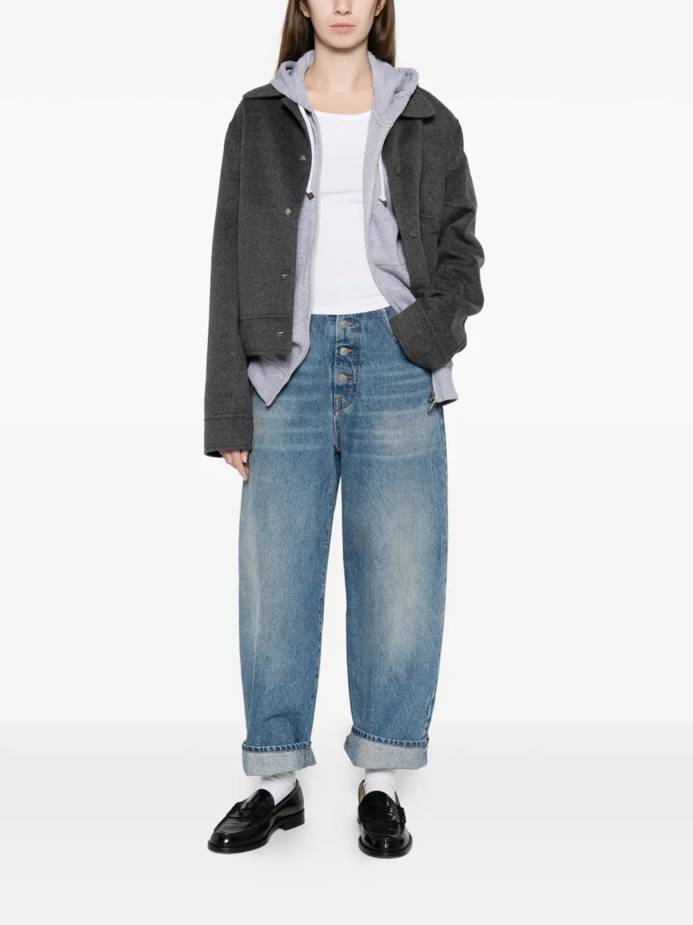 AMI Paris button pocket jacket | Varsity Jackets | Image 2