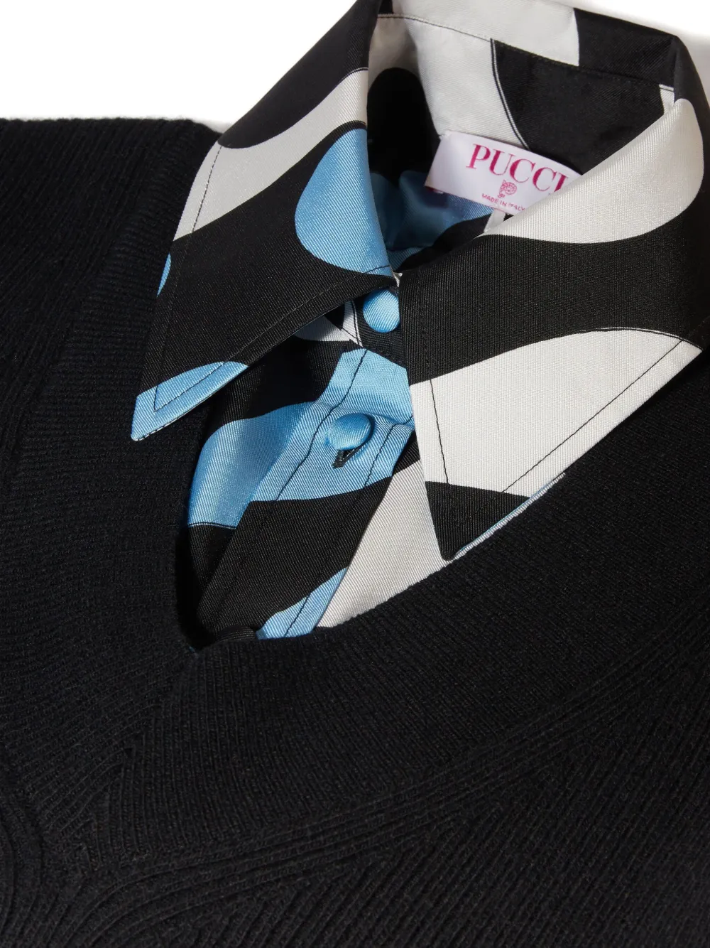 PUCCI Gelaagde top Zwart