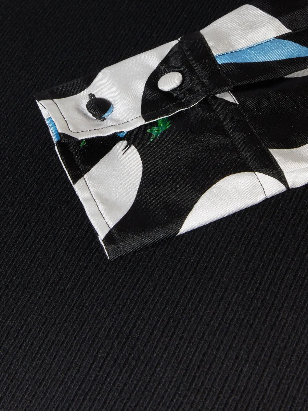 Pucci Leocorno-print Sweater In Black