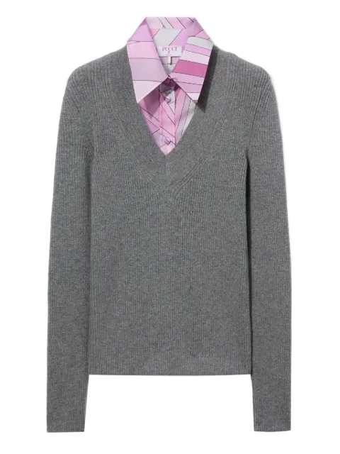 PUCCI suéter con estampado Iride