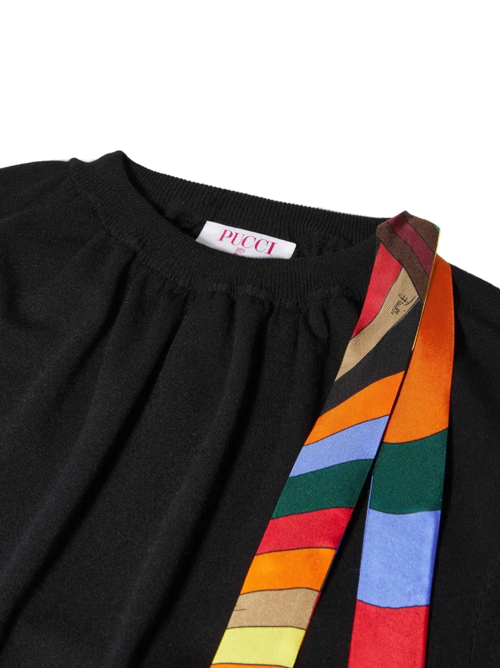 PUCCI Trui met Iride-print Zwart