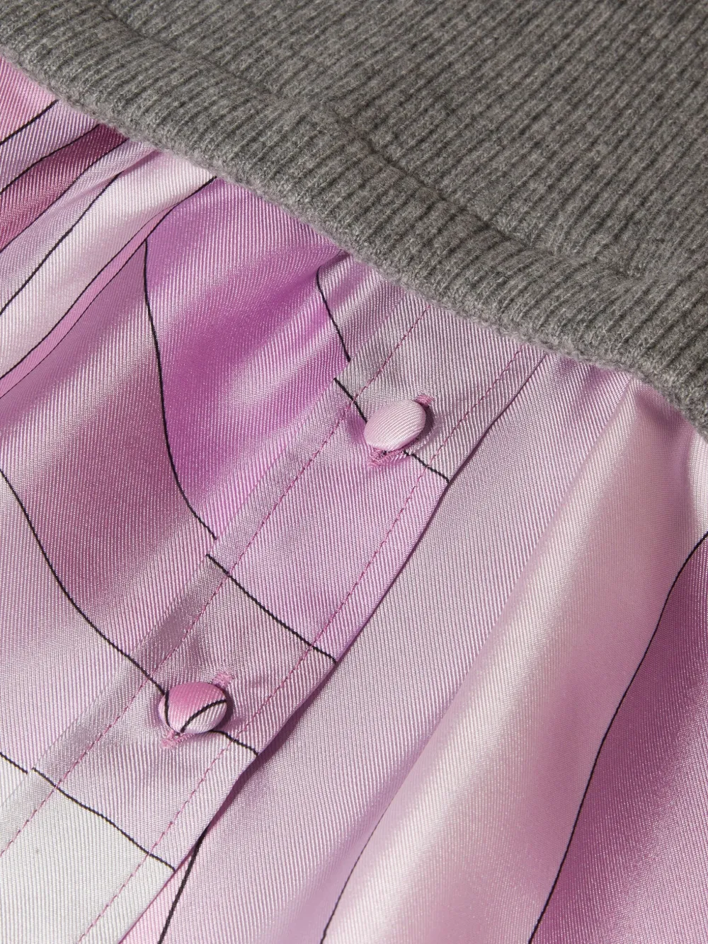 Pucci Iride-print Roll-neck Sweater In Multi