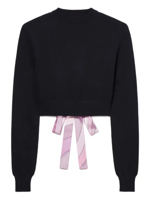 PUCCI top con espalda abierta