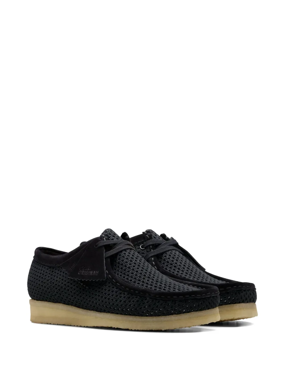Clarks Originals Wallabee desert boots Zwart