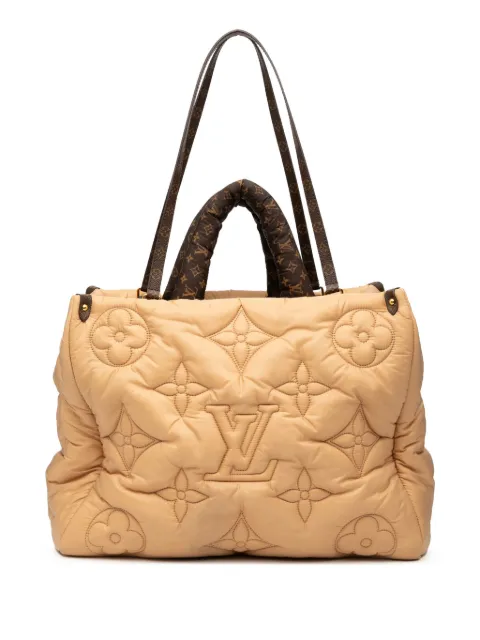 Louis Vuitton Pre-Owned شنطة 'إيكونيل بيلو أون ذا غو GM' بمونوغرام وبحمالة كتف 2021-2025